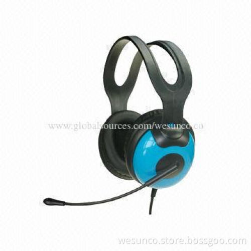 Headset with Microphone, for PC, MP3 and DVD
